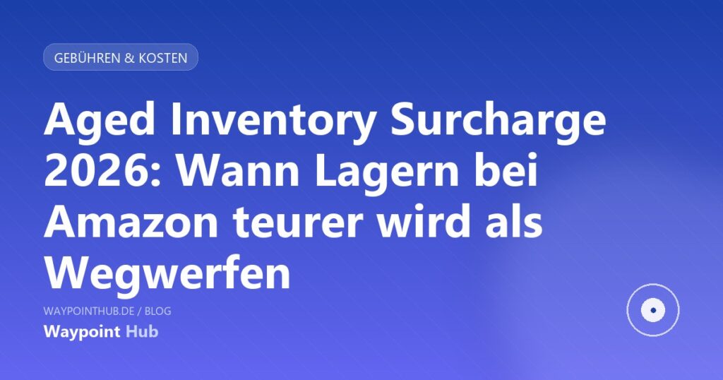 Lagerhaus mit datierten Paletten und Stoppuhr als Symbol für Altbestand