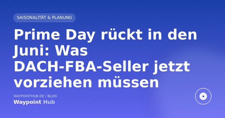 Kalenderblatt Juni 2026 mit Amazon-Paketen als Symbol für vorgezogenen Prime Day