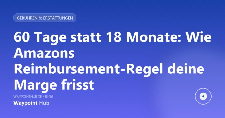 Lager mit beschädigter Ware und Stoppuhr als Symbol für Reklamationsfrist