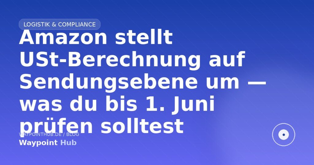 Rechnungsformular und EU-Flagge als Symbol für Mehrwertsteuer-Umstellung